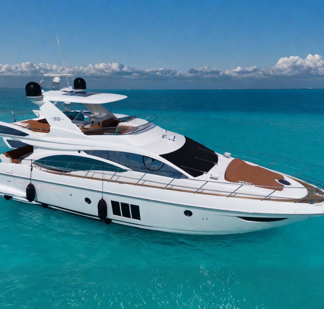 Renta del yate Golden Sun Azimut  en Cancún